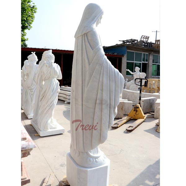 mary and child white statue granite china fuminalis church supply