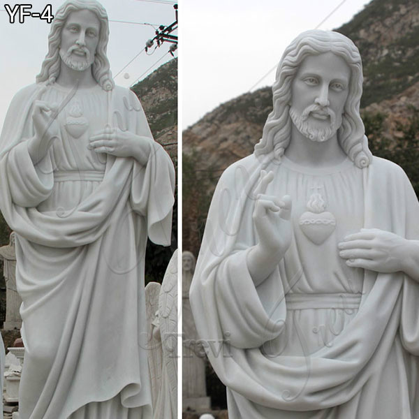sacred heart of jesus statue large religious statues costs