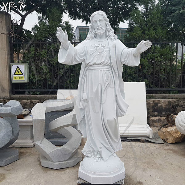 Amazon.com: sacred heart of jesus statue