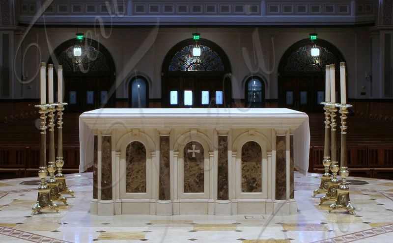 grade-A marble altar for decor-Trevi Sculpture