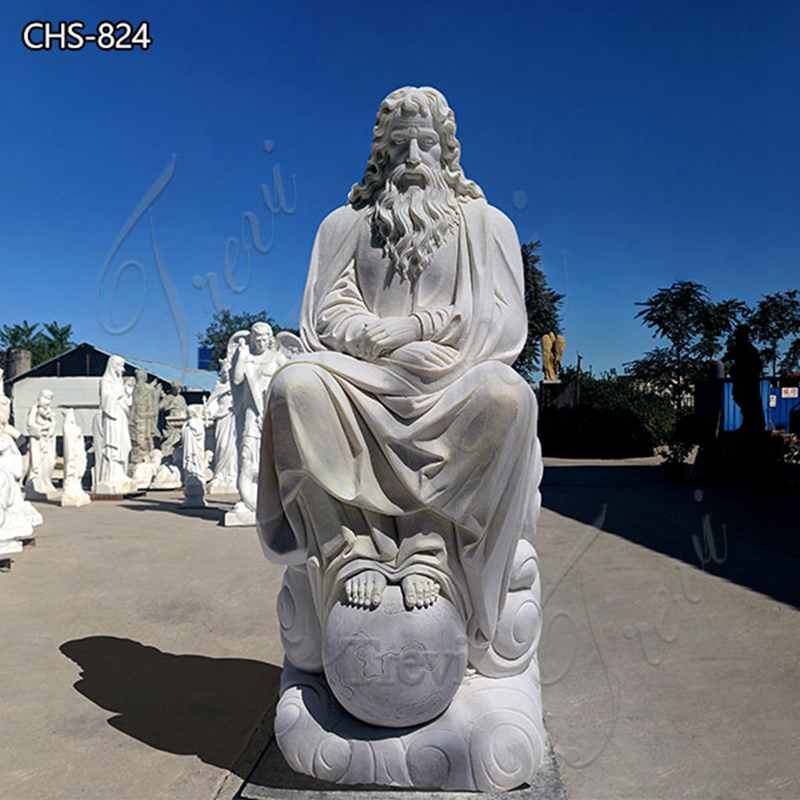 Marble-white-jesus-statue-Trevi-Sculpture_