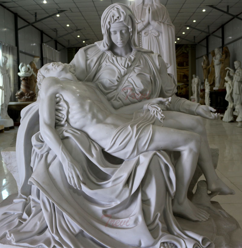 Michelangelo's Pieta replica church religious garden statues online sale