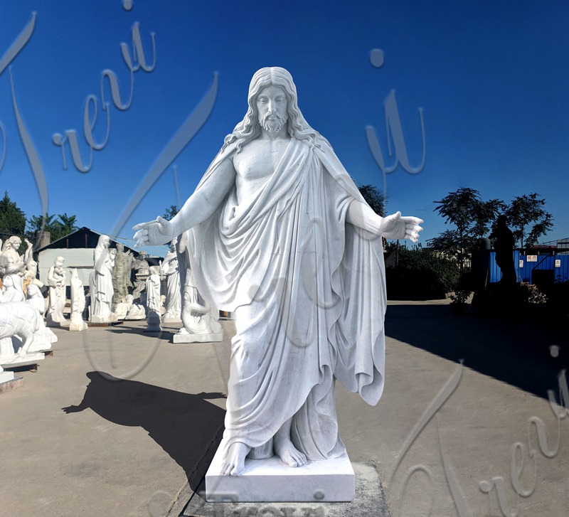 Outdoor marble religious statue-Trevi Sculpture