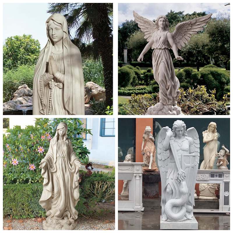 Religious church statue-Trevi Sculpture