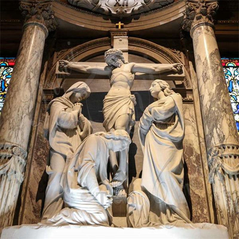 marble-catholic-statues-Trevi-Sculpture