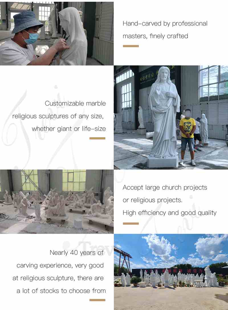 life-size our Lady of Lourdes statue