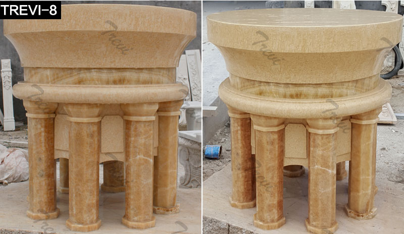 Beige Marble Altar Table
