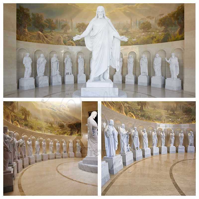 Life-Size Jesus Statue Church