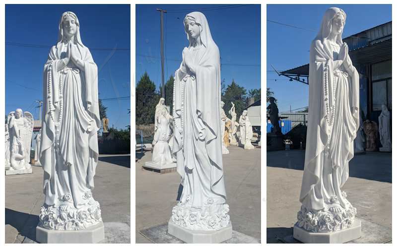 Our Lady of Lourdes statues outdoor