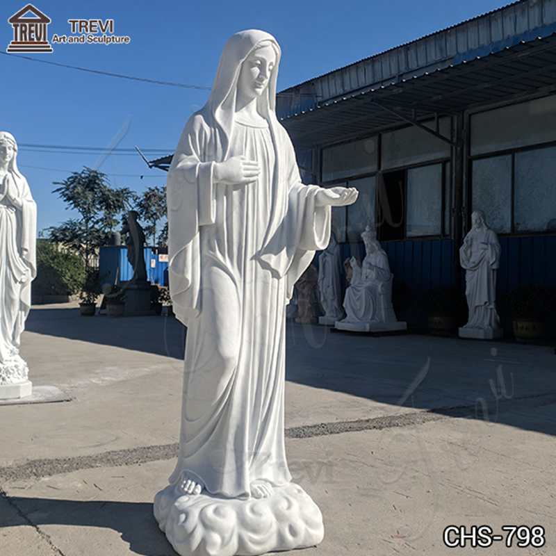 virgin mary statue