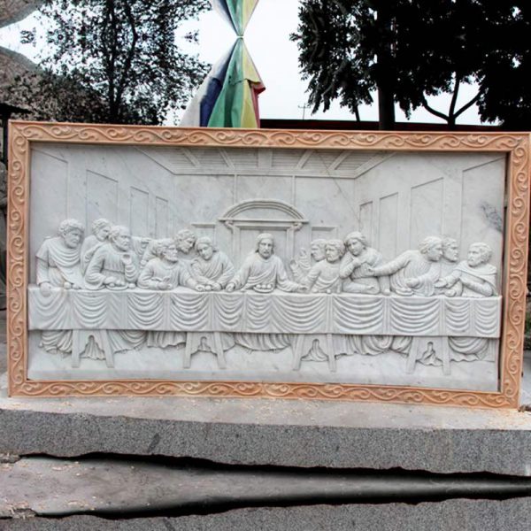 Large Marble Catholic Relief Hand-carving Artwork for Church Wholesale CHS-317