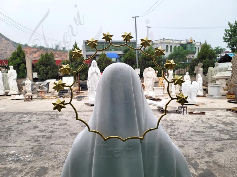 Our Lady of Peace Statue Details: