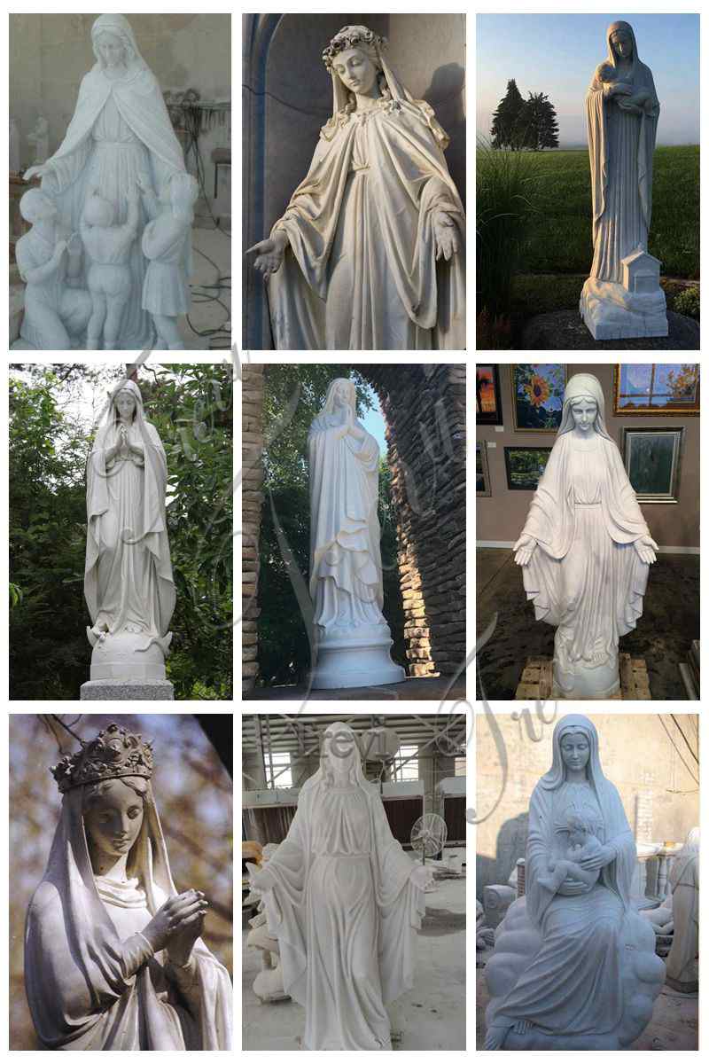 other types of mary statue-Trevi sculpture