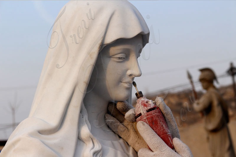 carving of mother Teresa sculpture-Trevi Sculpture