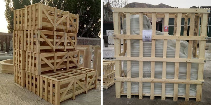 packaging of statues of Jesus for sale-Trevi Sculpture