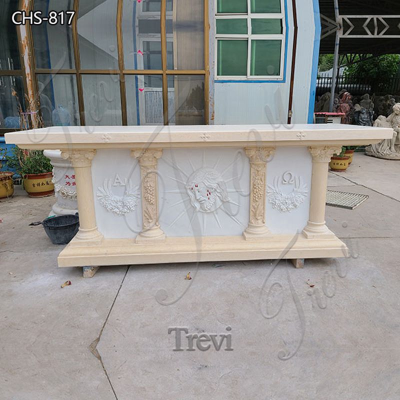 Catholic Marble Altar Table Church Furniture for Sale CHS-817