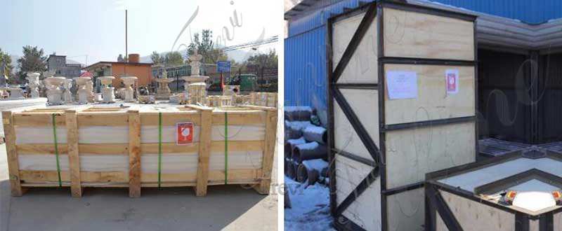packing of marble religious statues-YouFine Art Sculpture