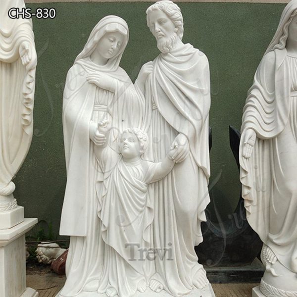 Most Realistic Marble Holy Family Statue Online for Sale CHS-830