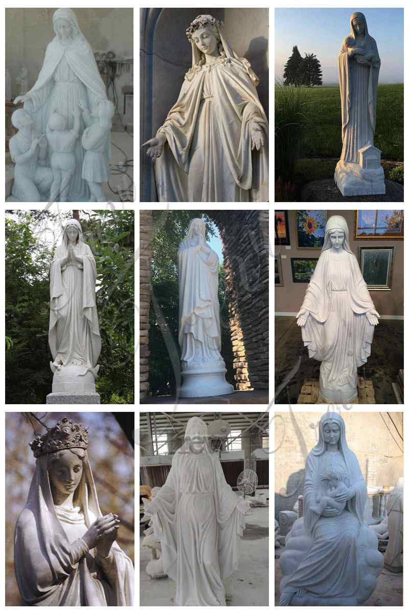 life-size Virgin Mary Statue-Trevi Sculpture
