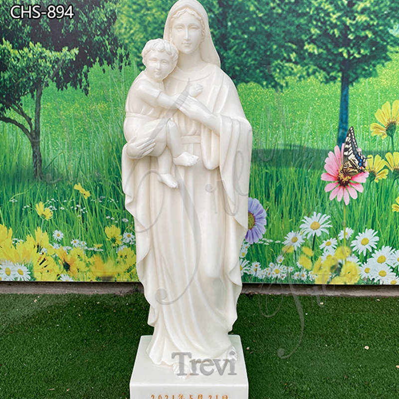 Church Famous Statue Of Mary Holding Baby Jesus for Sale CHS-894