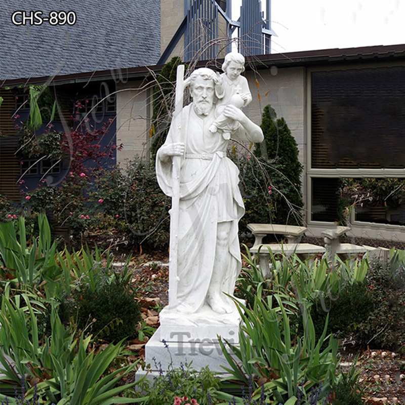 St Christopher garden statue-Trevi Sculpture