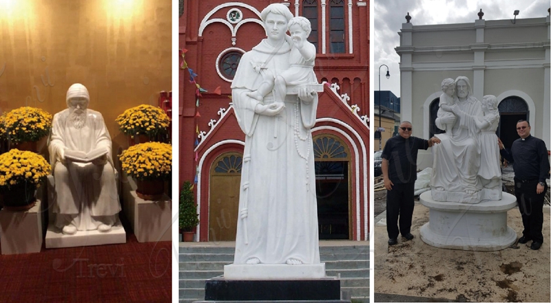 Catholic Virgin Mary Holding Baby Jesus Statue for Sale CHS-791