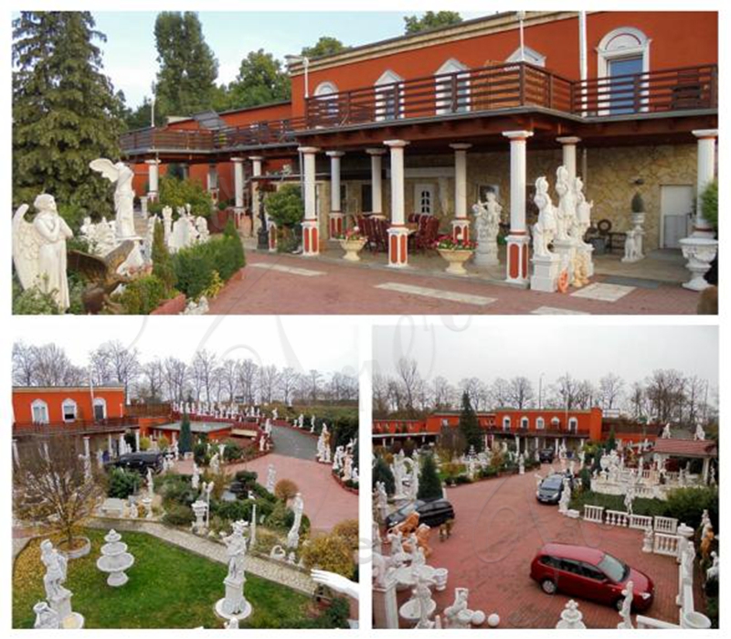 Hand Carved Our Lady of Fatima Garden Statue for Sale CHS-706