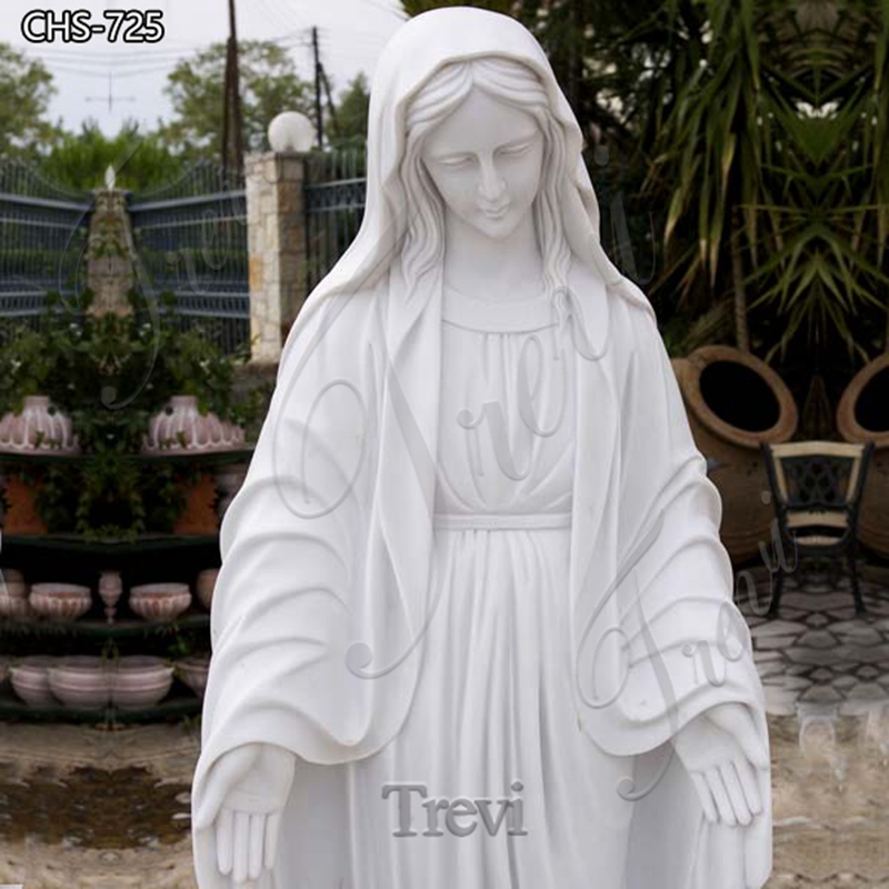 High Quality Marble Our Lady Of Grace Statue Outdoor Decor CHS-725