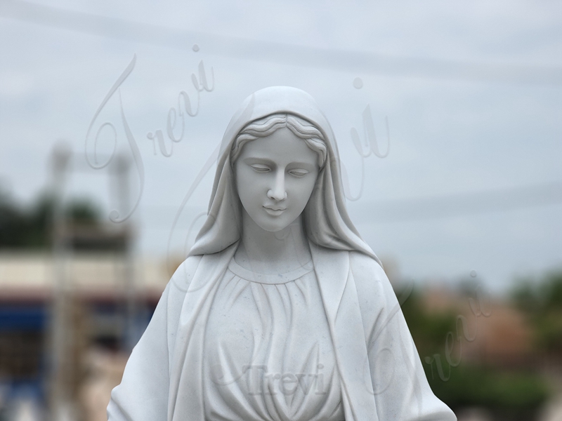 High Quality Marble Our Lady Of Grace Statue Outdoor Decor CHS-725