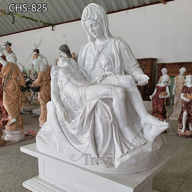 Natural Marble Life Size Pieta Statue Mourning Christ for Sale CHS-825