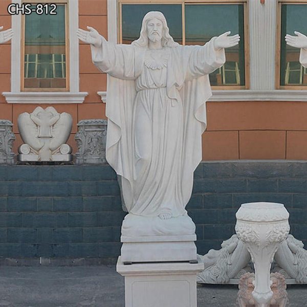 Life Size Marble Ascension of Jesus Statue Factory Supplier CHS-812