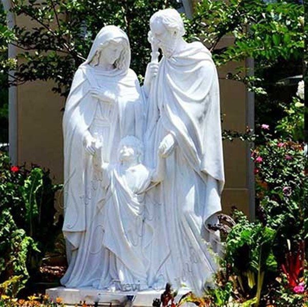 Life-size Religious Holy Family Marble Sculpture Manufacturer CHS-605