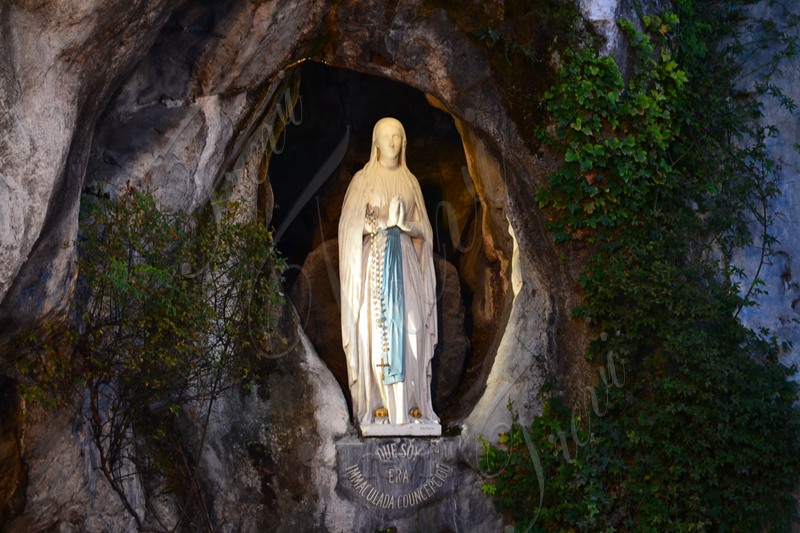 our lady of lourdes statue for outdoor-Trevi Sculpture1