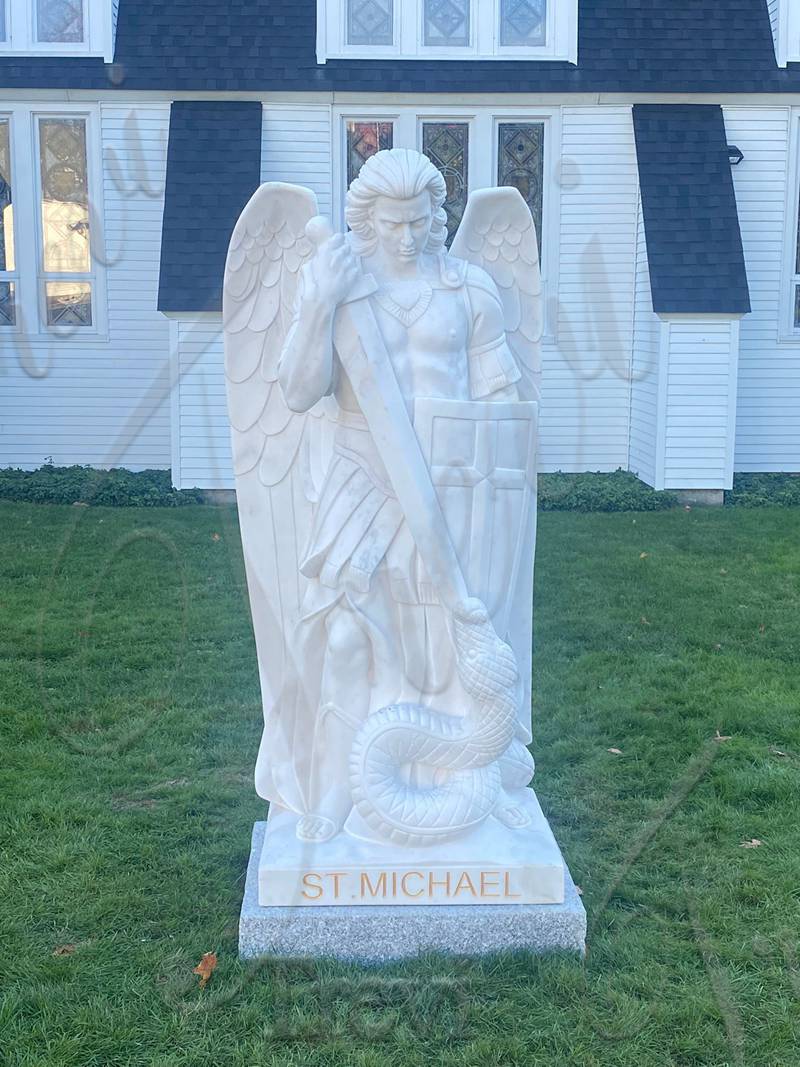 famous st michael statue for outdoor decoration-Trevi Sculpture