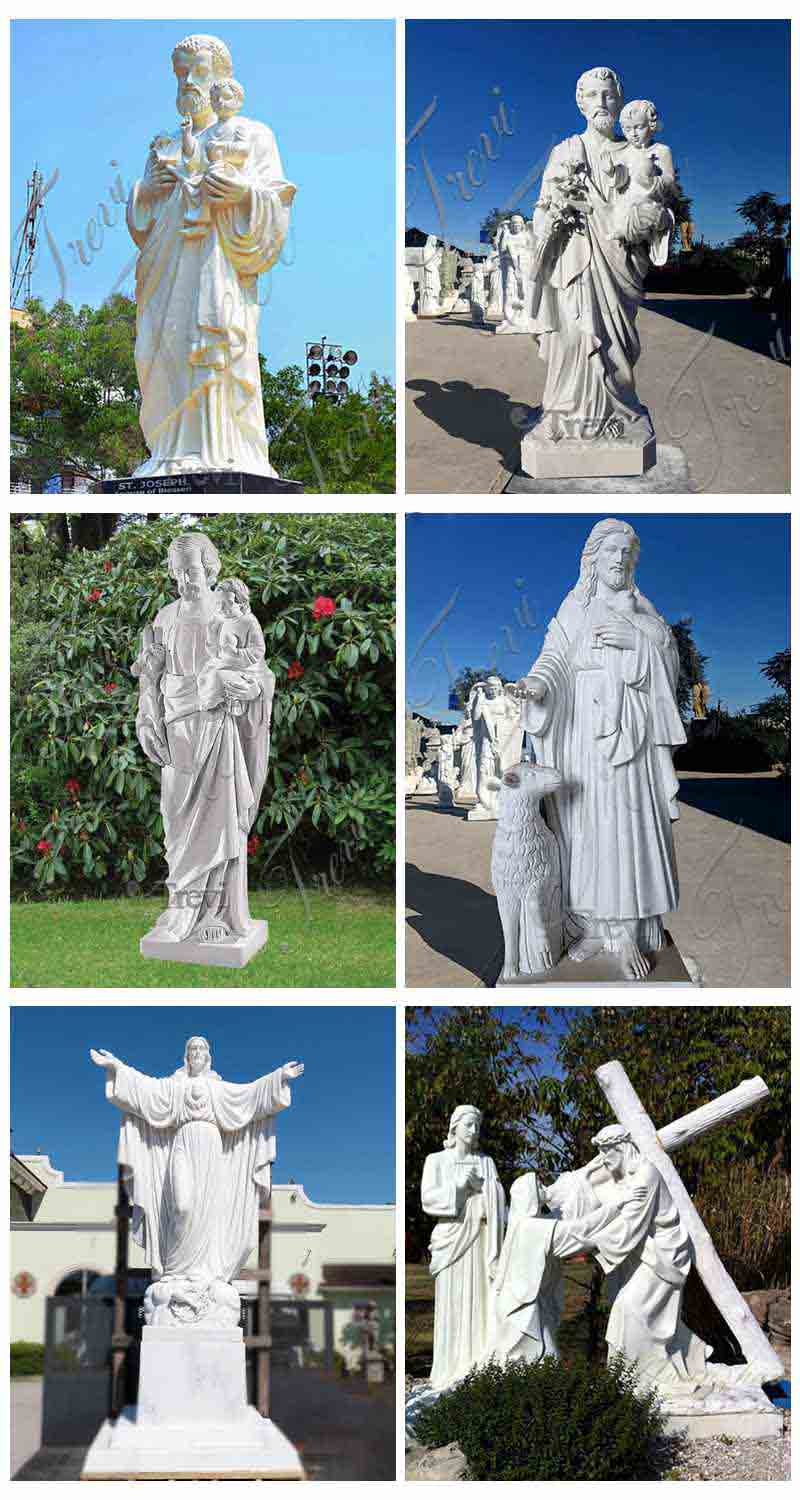 the holy family for catholic garden statue-Trevi Sculpture