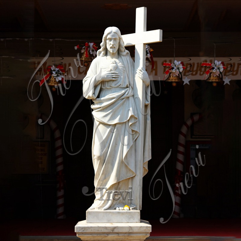 marble Jesus statue for church-Trevi Sculpture