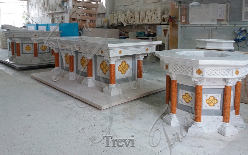 catholic altars table -Trevi Sculpture
