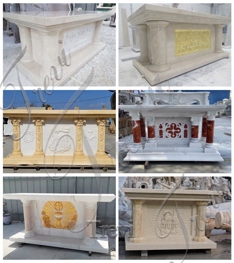 marble church altar-Trevi Sculpture