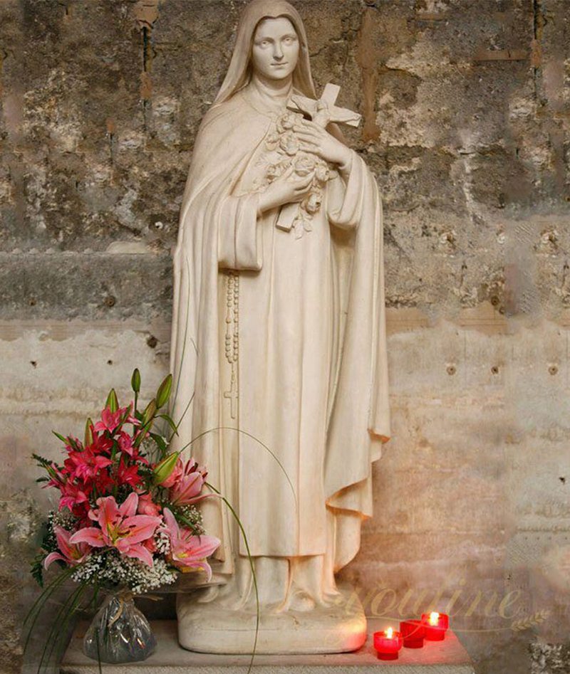 St Therese the Little Flower Marble Statue Introduction
