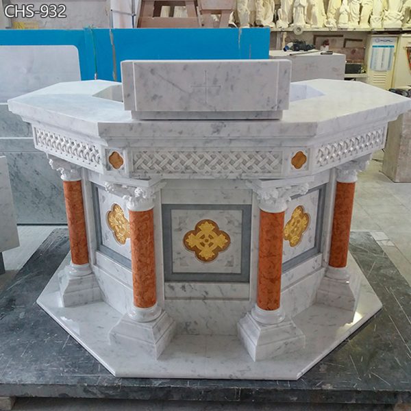 Customized Marble Pulpit Item Church Decor for Sale CHS-932